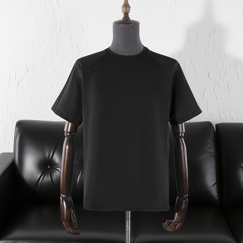 180g hombre camiseta de comercio exterior de manga corta placa de luz marca de moda personalizada ropa de hombre ropa de clase juvenil ropa de grupo para niños de manga corta verano