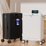 2025新款行李箱20寸小型可登机24寸前开口密码拉杆箱大容量旅行箱