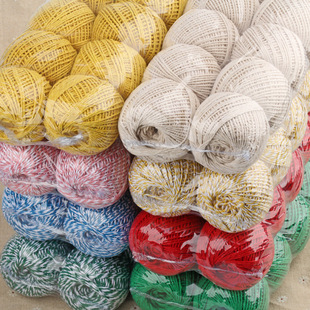 Colorful Cotton Rope for Wrapping Zongzi, Zongzi String, Sausage String, Zongzi Thread