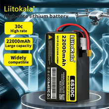 LiitoKala 6S 22000mAh 30C 22.2V �߱��ʺ�ģ﮵��XT90/EC5/EC8