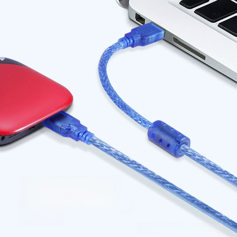 Две мужские головы USB-кабель для публичной пары A/A, соединение по первому контакту, медный провод, прозрачная мышь, контактное расширение