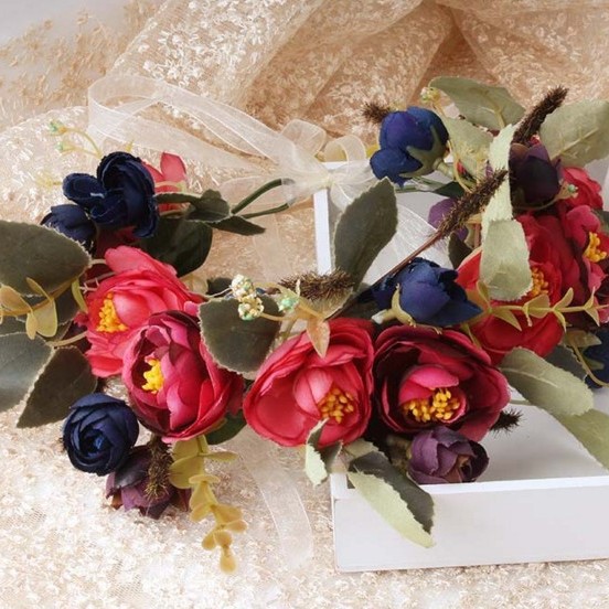 Blumenhaarkranz Für Braut Und Brautjungfern Im Boho-stil_voghion.com