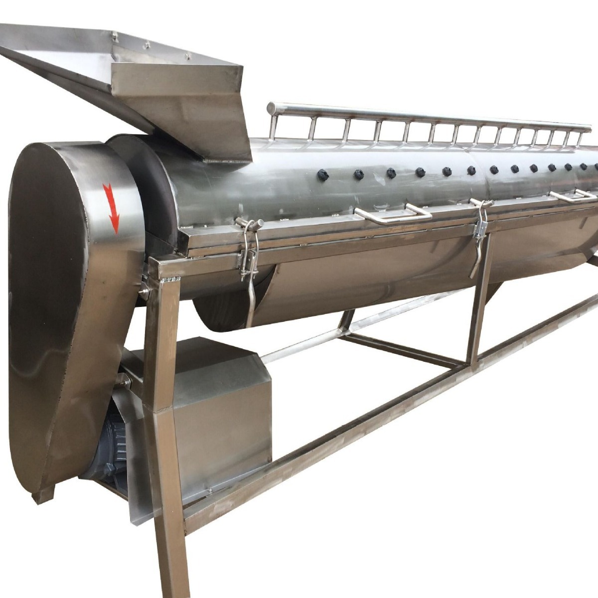 供应鸡爪加工生产线 鸡脚浸烫脱皮成套设备 出厂价直销