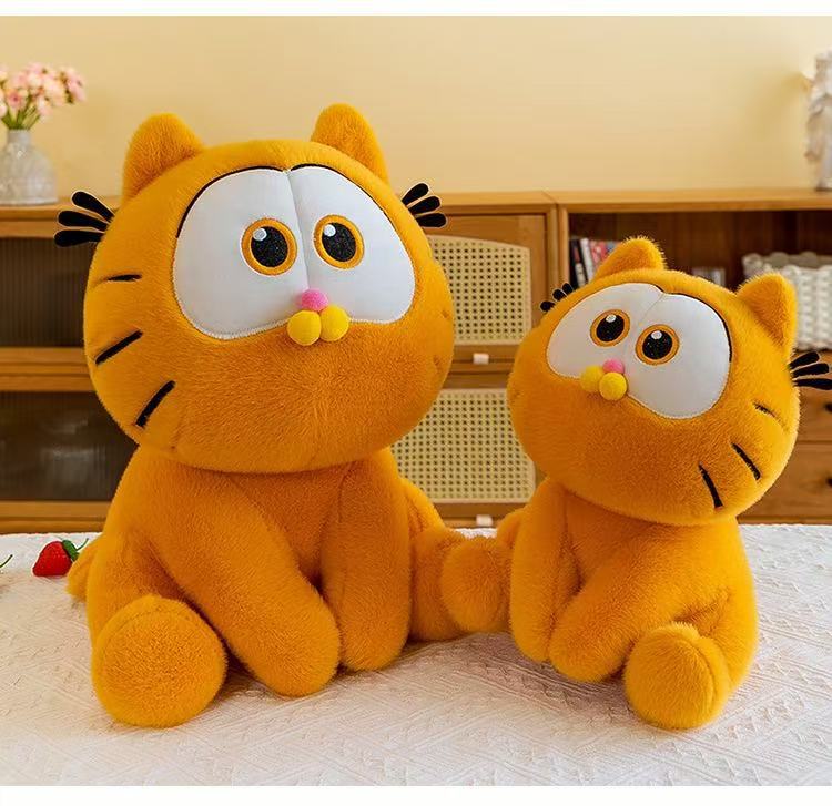 Plus-size cat plush toy, stuffed animal, sitting cat doll, children's birthday gift, movie merchandise wholesale