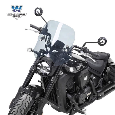Motorcycle front windshield, for Benda black flag 500