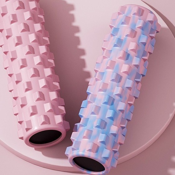 Yoga Column Muscle Relaxation Mace Roller Solid Slimming Leg Artifact Massage Roller Leg Roller Foam Roller