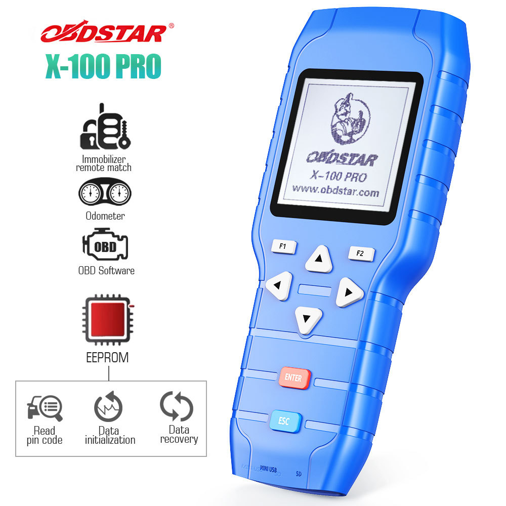 轩宇X-100 PRO (C+D+E)配置防盗遥控匹配+仪表里程调校+OBD 软件