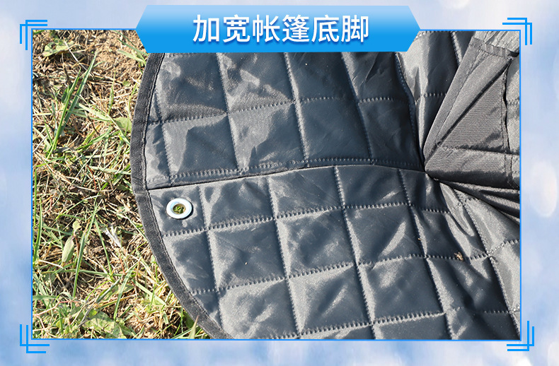 Cross-border outdoor winter fishing tent, winter fishing tent for camping and ice fishing, warm and cold-proof cotton tent, quick-open, specifically for ice fishing