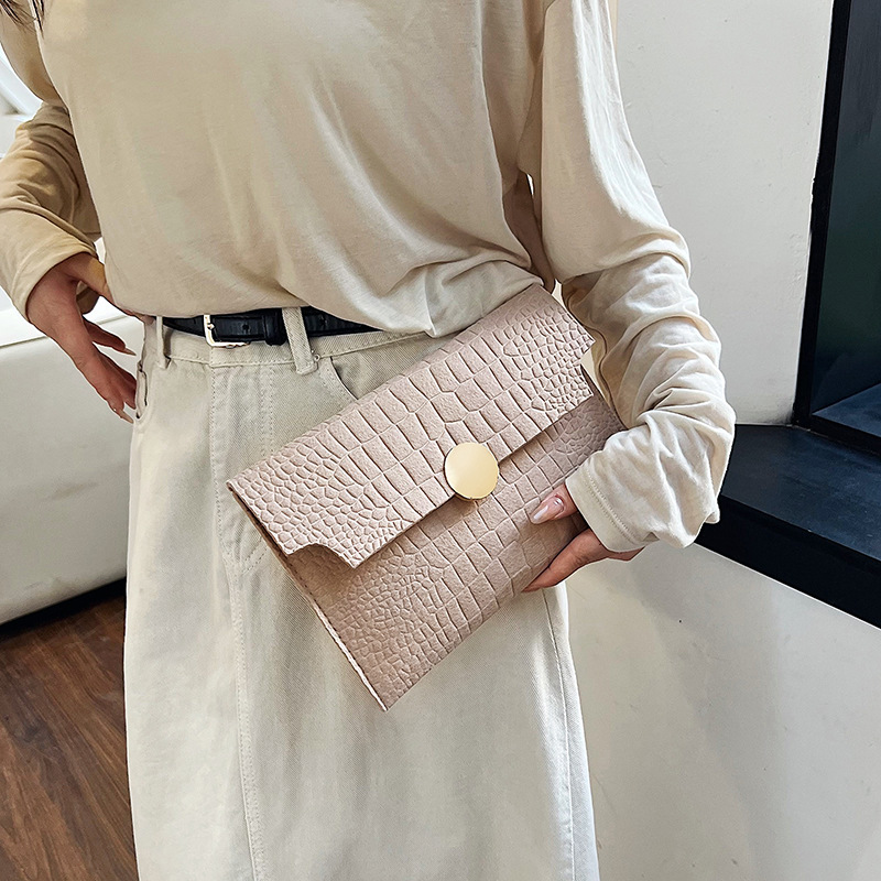 Casual simple bolso de sobre casual bolso de mujer de moda retro bolso de embrague 2023 verano nuevo estilo occidental de moda bolso de mujer