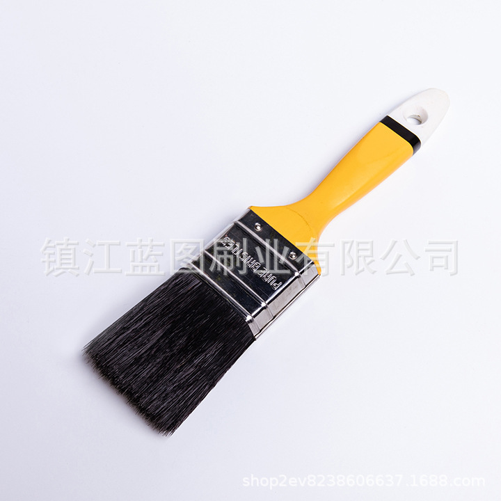 Supply foreign trade high quality wooden handle paint brush manufacturers straight hair pig hair paint brush Supply foreign trade high quality wooden handle paint brush manufacturers straight hair pig hair paint brush
