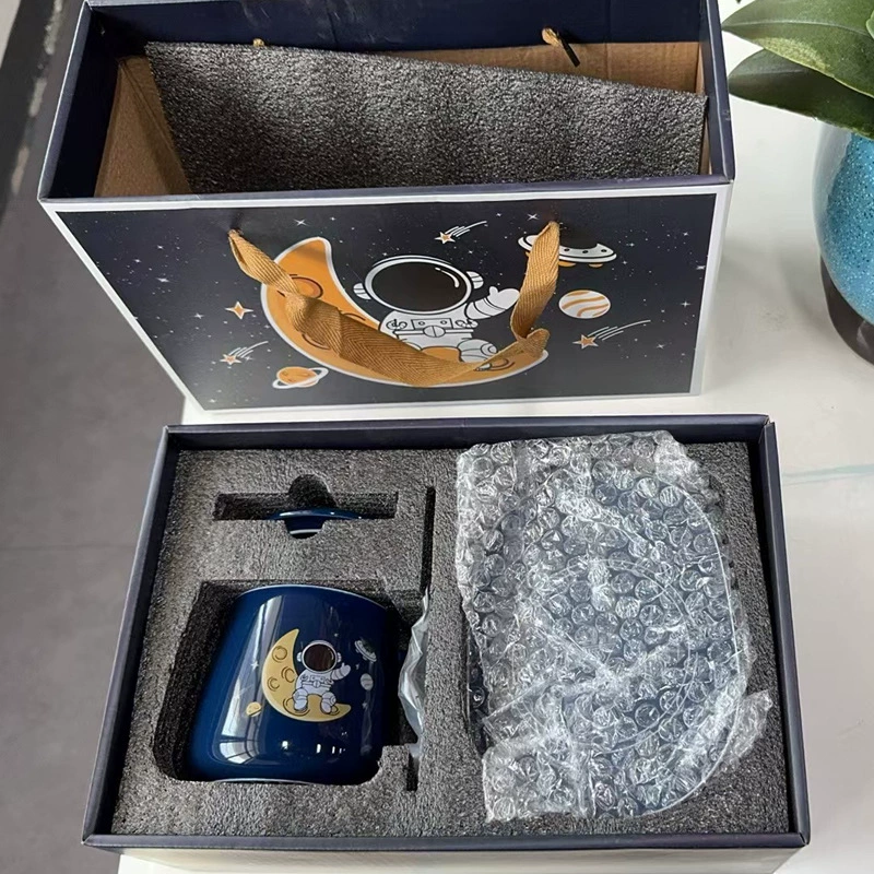 Constant-Temperature Glass & Ceramic Gift Set, PA666 Heated Base, Gift Box, 55°C