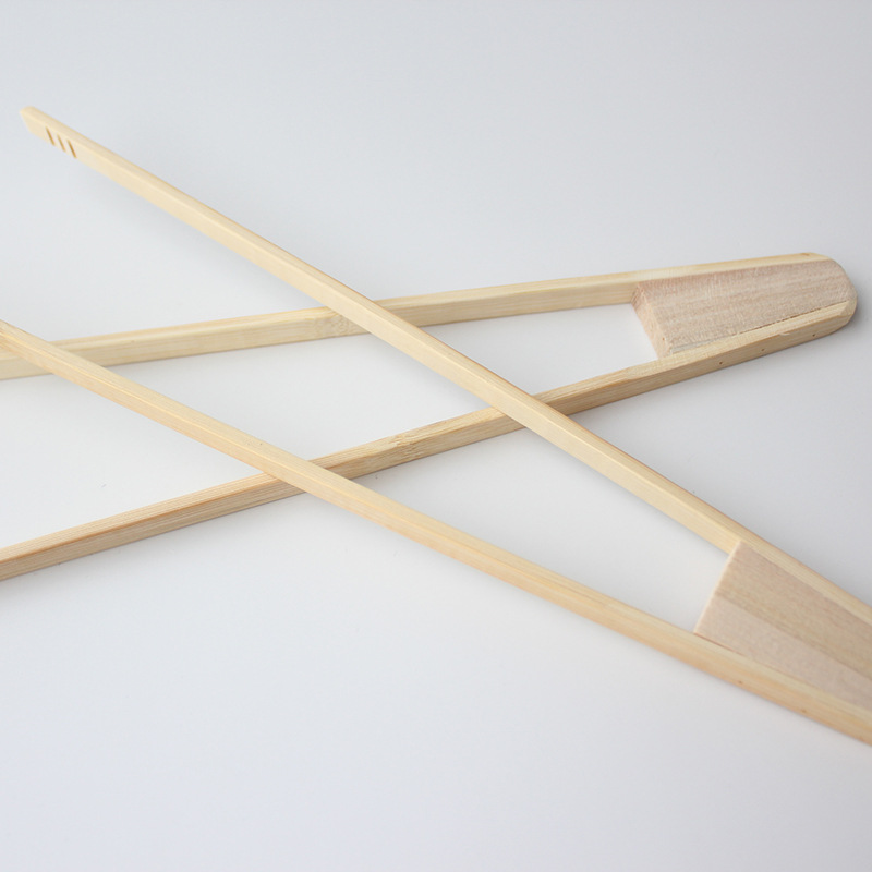 30cm clip de pan de bambú clip de bambú de piel amarilla clip de pastelería productos de bambú hechos a mano venta directa de fábrica de Amazon al por mayor