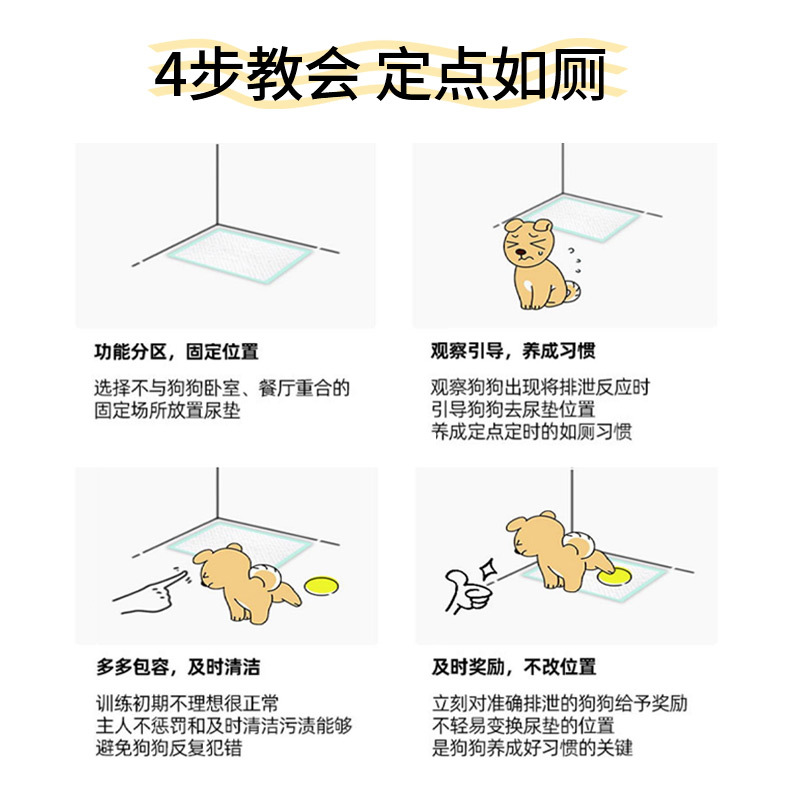 Star Qiyi Pet orina almohadilla azul gruesa S / M / L desodorante pañales absorbentes almohadilla de producción de pañales absorbentes