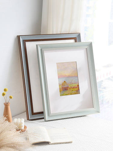 Wholesale simple old retro European style large picture frame mounted picture frame wall hanging American style 20 inches 50cm 75 cm 16 inches