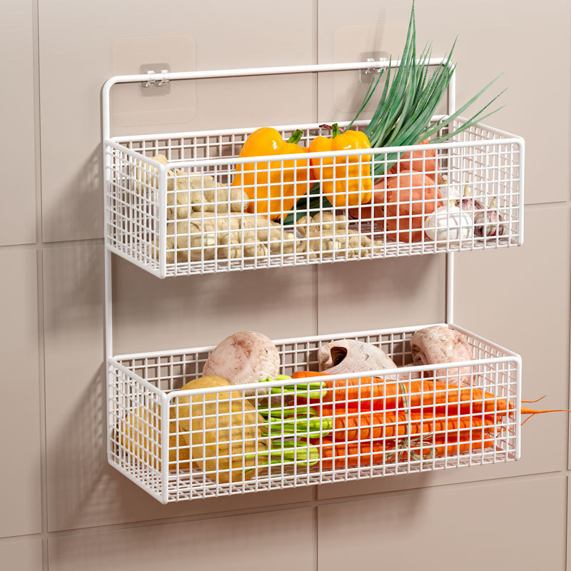 Estante de condimento de cocina Nuevo Hogar montado en la pared estante de condimento de almacenamiento rack suministros