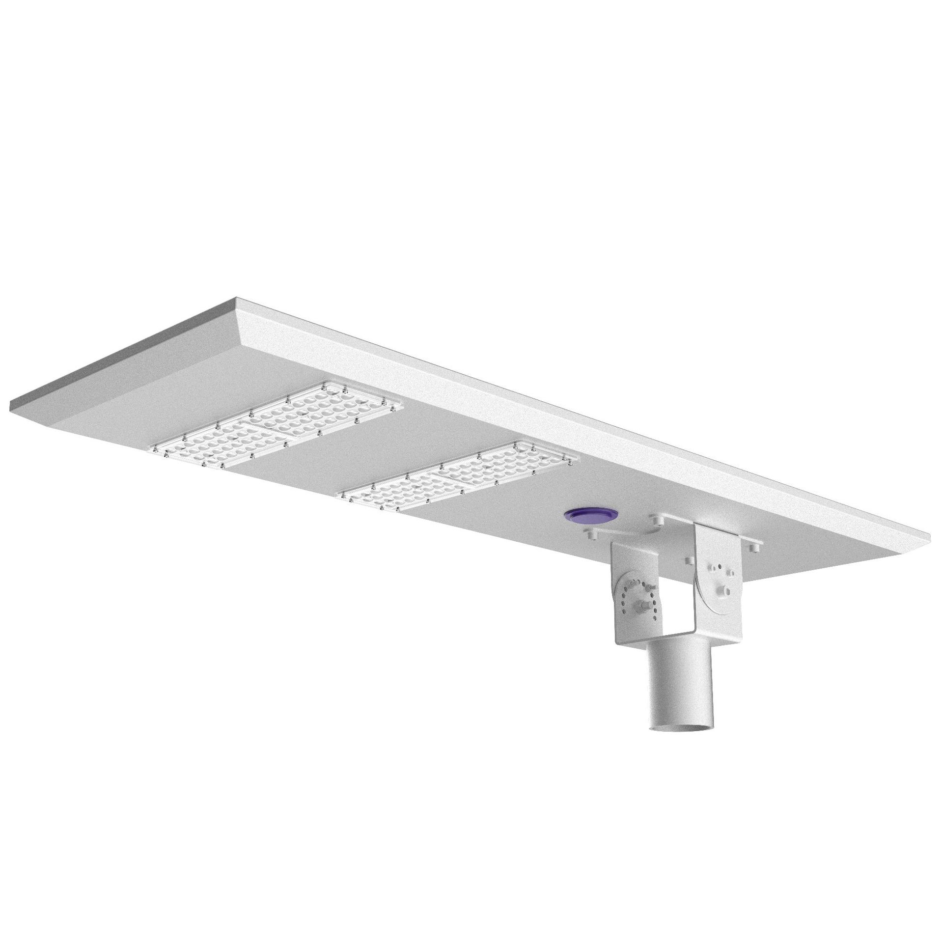 Travel LED street lamp solar-powered