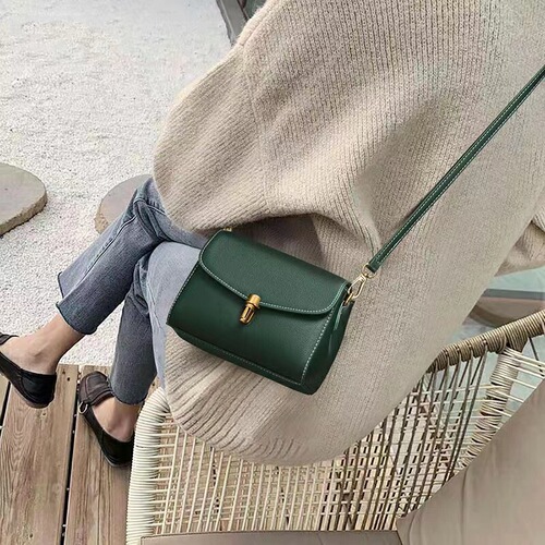 Bag women's crossbody bag summer new trendy genuine leather small square bag crossbody bag 2024 high-end small bag