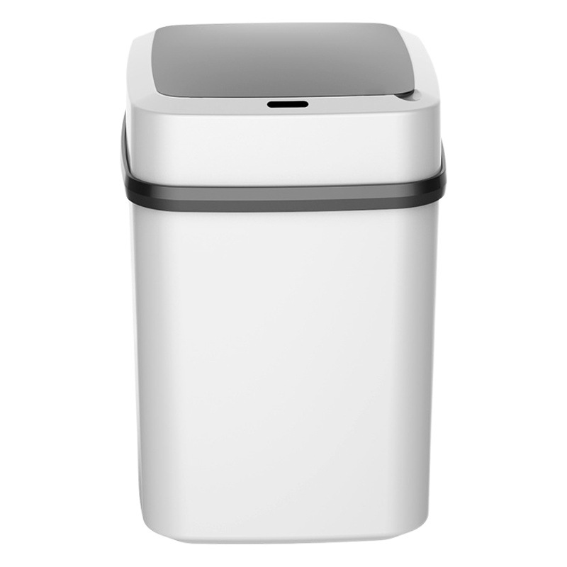 Cubo de basura inteligente con sensor – Con tapa automática, clasificación, ideal para hogar