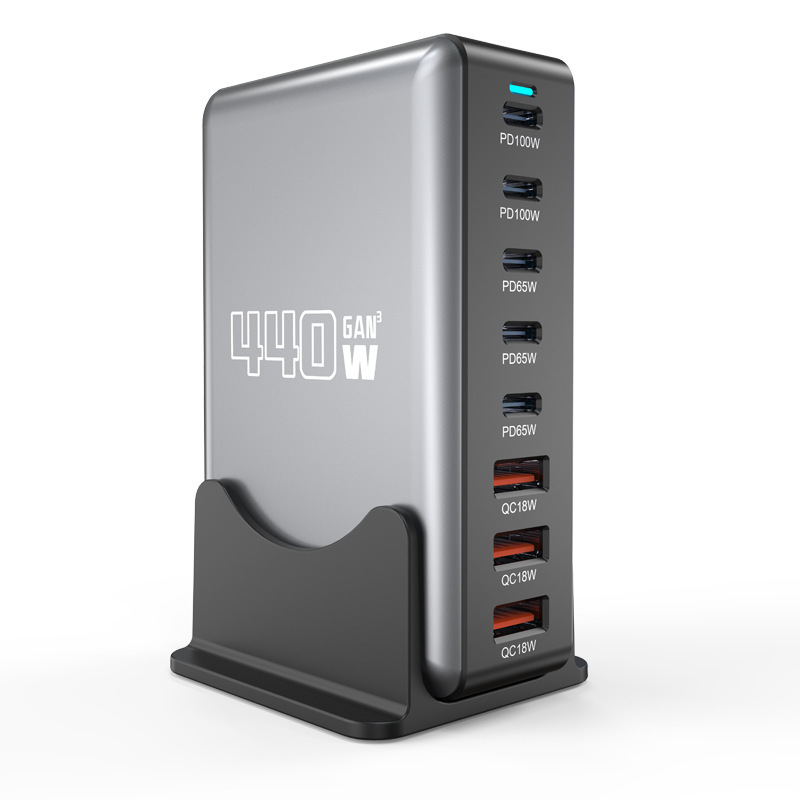 600W窒化ガリウム充电器20V5Aハイパワー携帯电话タブレットノートブックユニバーサルデスクトップ充电スタンド600W|undefined