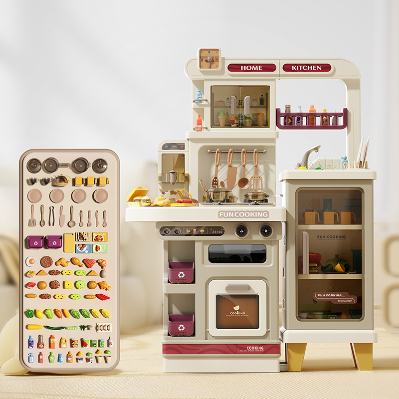 Simulación infantil transfronteriza de 103cm spray de salida de agua de mesa de cocina set de agua de salida de agua de mesa de cocina casera