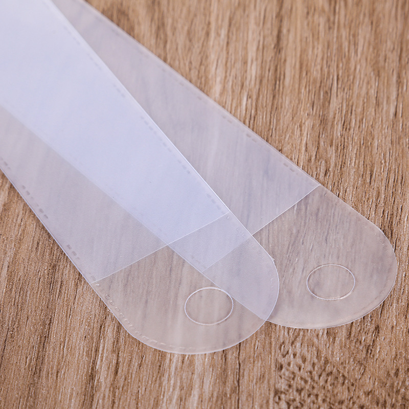 En stock caja de lápiz esmerilado transparente color sólido caja de lápiz universal colgante regalo pluma caso al por mayor para imprimir logotipo