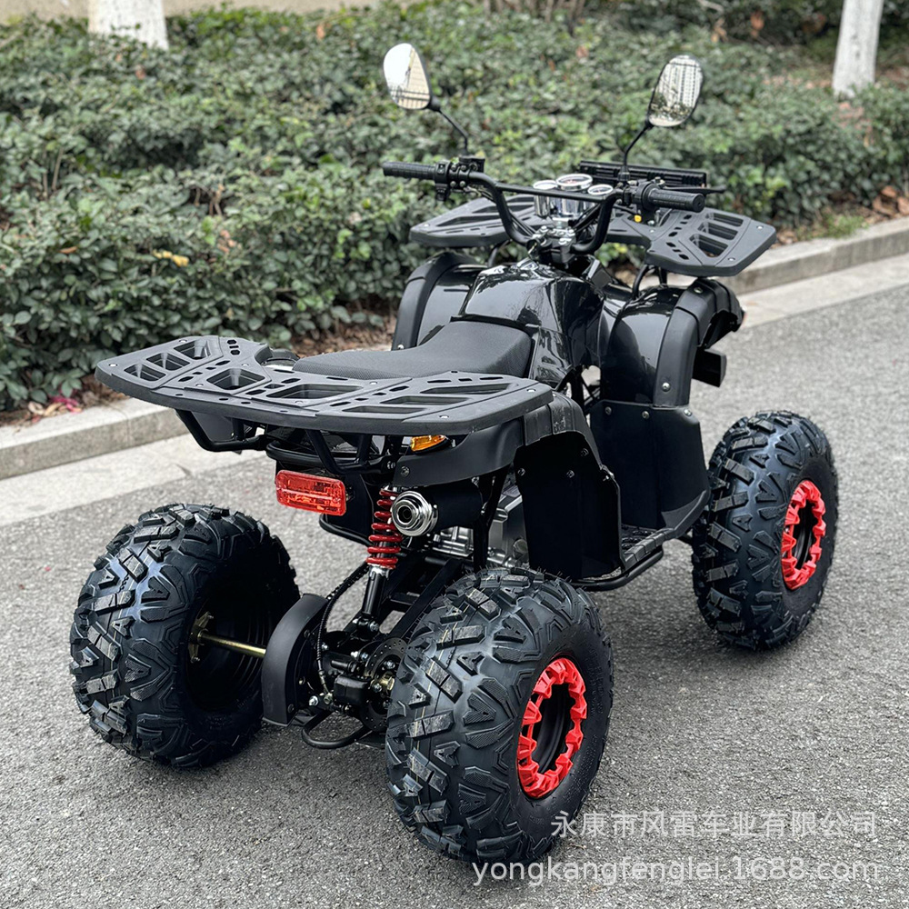 Cuatrimoto ATV Todoterreno de Hierro y Plástico con Inicio Eléctrico y Transmisión Automática
