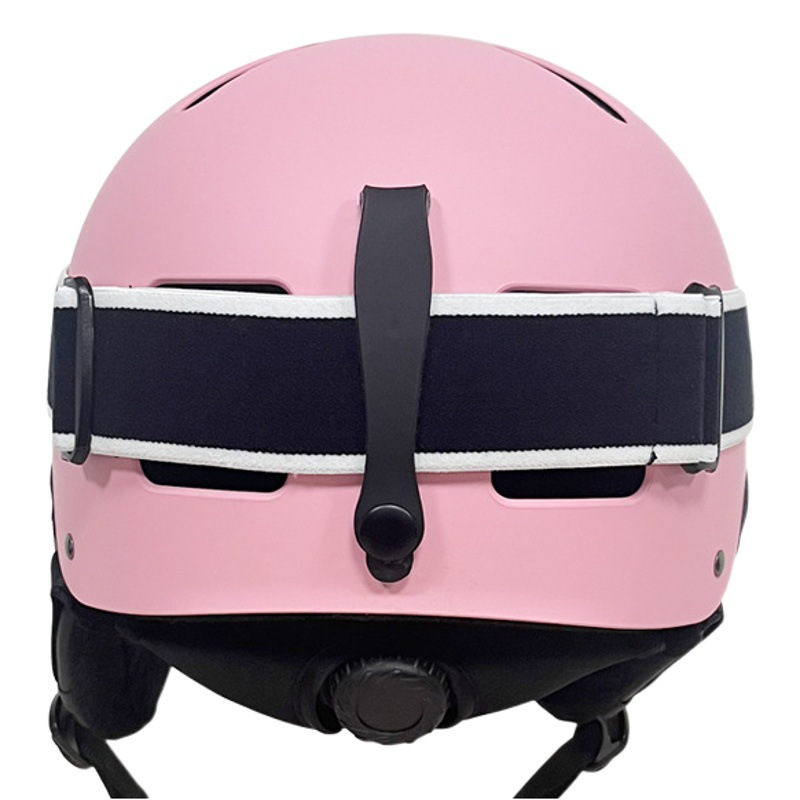 Nuevos niños adultos transfronterizos deportes al aire libre casco de esquí cubierta unisex con gafas con casco de esquí