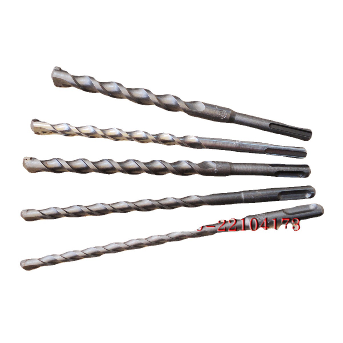 Ball King lengthened percussion drill round shank 8-25x 350 through-wall drilling alloy square shank four-pit electric hammer construction drill