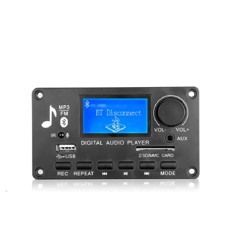 Bluetooth decoder U disk playback audio amplifier board usb lossless hifi radio module MP3 decoder board