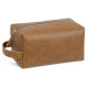 Amazon New Imitation Leather Vintage Toiletry Bag Large Capacity High-Level Waterproof Cosmetic Bag Storage Bag for Toiletry