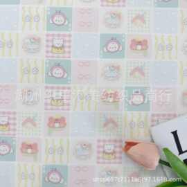 全棉40支数码直喷印花面料箱包坐垫桌布睡衣家居服抱枕手提袋布料