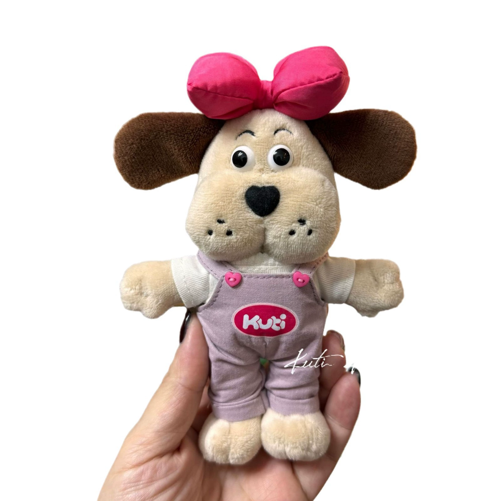 Cute plush doll for St. Valentine's Day, bag accessory