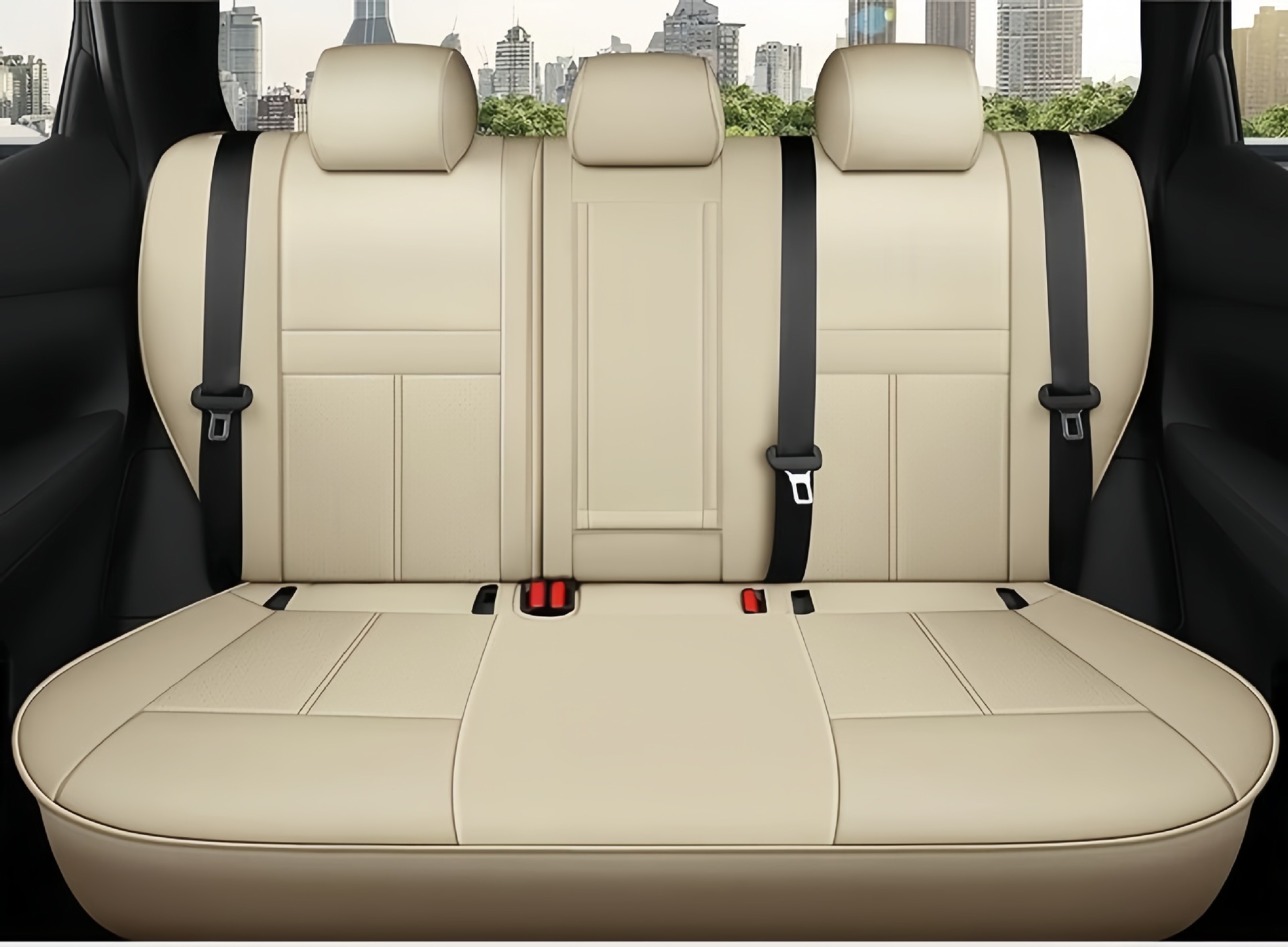Nissan Qashqai X-Trail Glory Murano Car Seat Covers Full Leather Seat Covers Universal for All Seasons Seat Cushion Covers