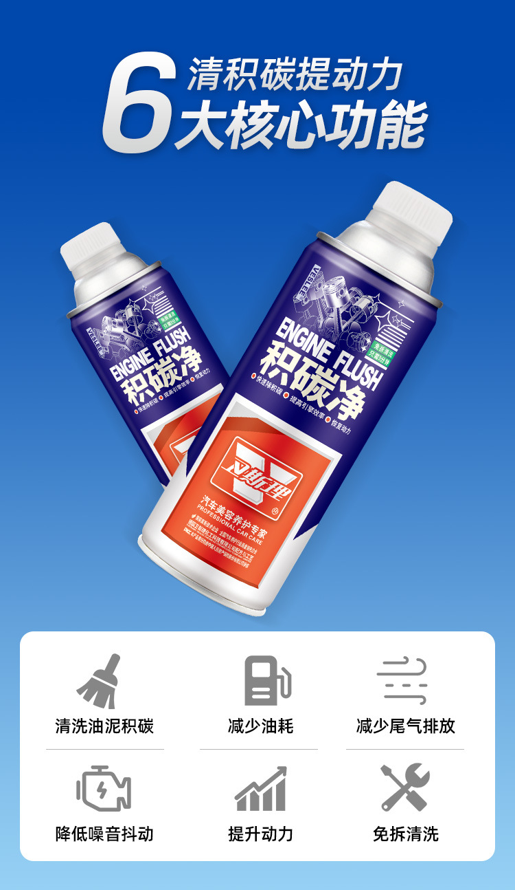 Wesley Three-Way Catalytic Cleaner Engine Cleaning Without Disassembly and Internal Carbon Deposit Removal Exhaust Cleaning and Decontamination