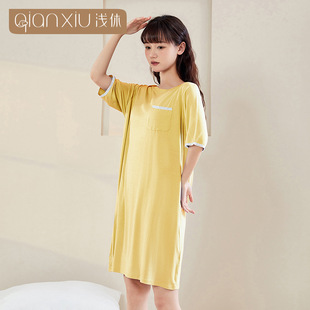 Ůʿ�ļ�����˯ ����Ī�������⴩Ůʿ�Lȹ ��ɫ���mĪ����Ů˯ȹ