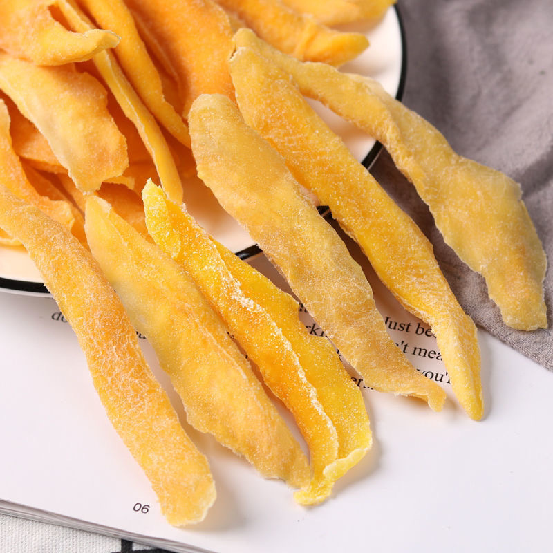 广西南宁新货特产芒果干边角料碎片礼包小吃零食芒果干批发亚马逊