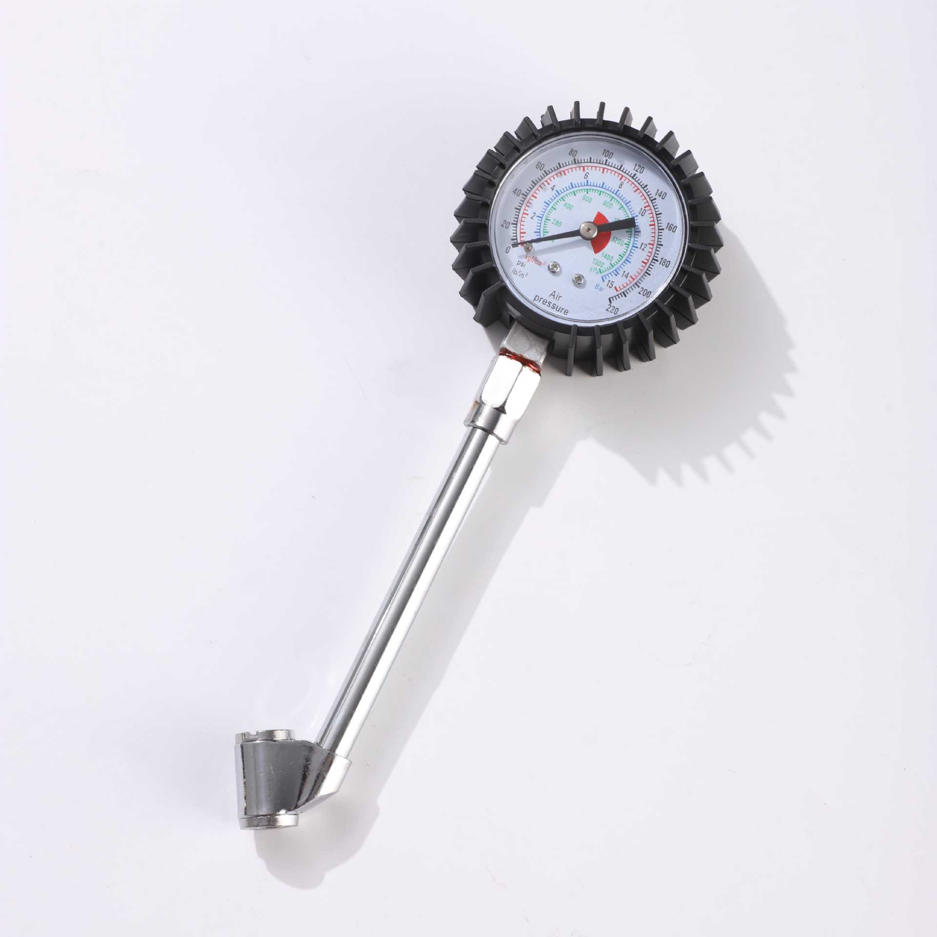 Dual-Head Air Nozzle for Truck and Car Tires, Quick Inflation Tool, Air Pump Rod, Air Release Valve, Inflator Nozzle, Tire Pressure Gauge