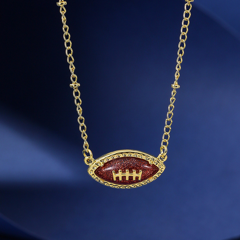Holiday, Daily Occasion Wholesale Jewelry Vacation Classic Style Letter Copper Plating Pendant Necklace Cable Chain