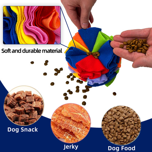 Pet Dog Scent Toys, Ball Grinding Chew Toys, Colorful Balls, Training Toys, Smart Toys, Pet Accessories, Cross-border E-commerce Best Seller