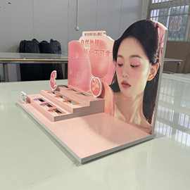 定制亚克力雪弗板展示架超市落地式展架柜台桌面化妆品陈列架