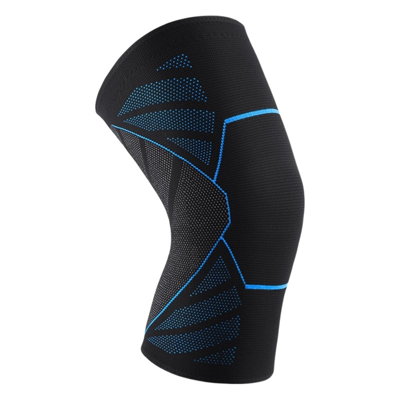 Rodilleras protectoras elásticas para deportes al aire libre, transpirables, amortiguadoras de impactos, para montañismo, fitness, baloncesto, protección de menisco, antideslizantes.