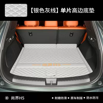 modification accessories, new model, Trunk Mat - original-car-gray-high-sided-floor-mat-shangjie-h5