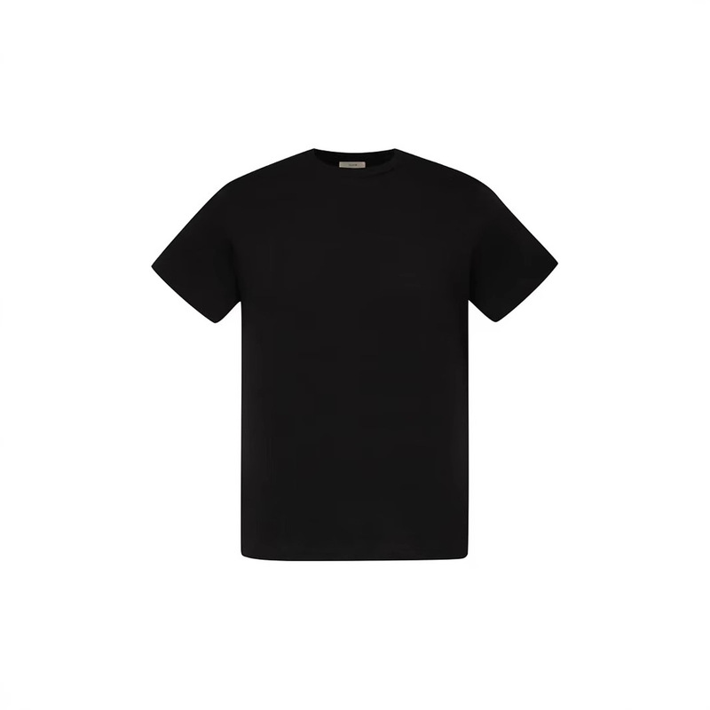 High-Vujade009Jake Cotton Twisted Side Sew Short-width Slim-fit Version Base Super Fiber Short-sleeved T-shirt