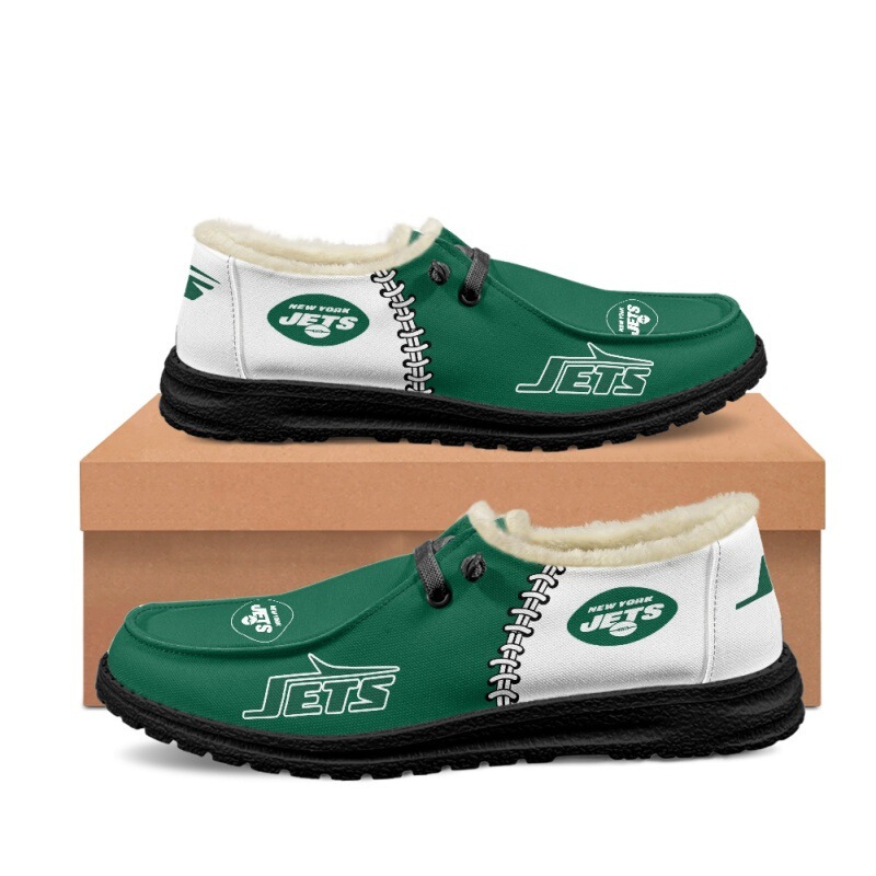 fleece-lined Casual Shoes NFL Team logo New York Jets New York Jets Independent