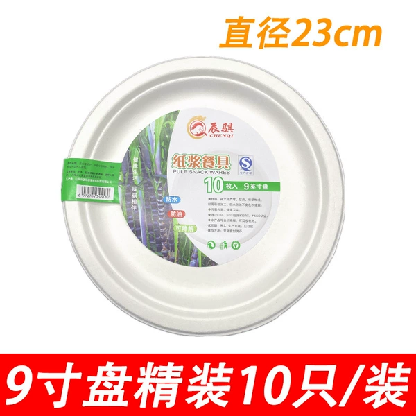 Thickened 9-inch sugarcane pulp 10 pieces