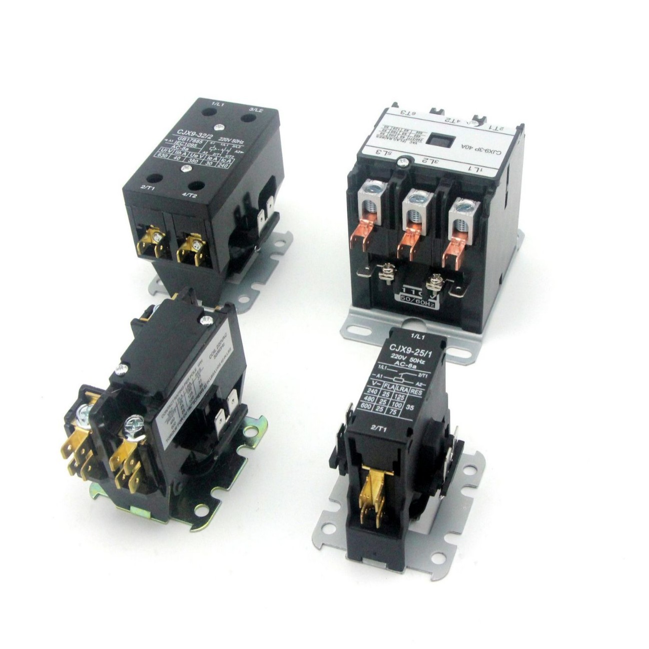 cjx9-25高品质单极 空调接触器 Air Conditioner Contactor
