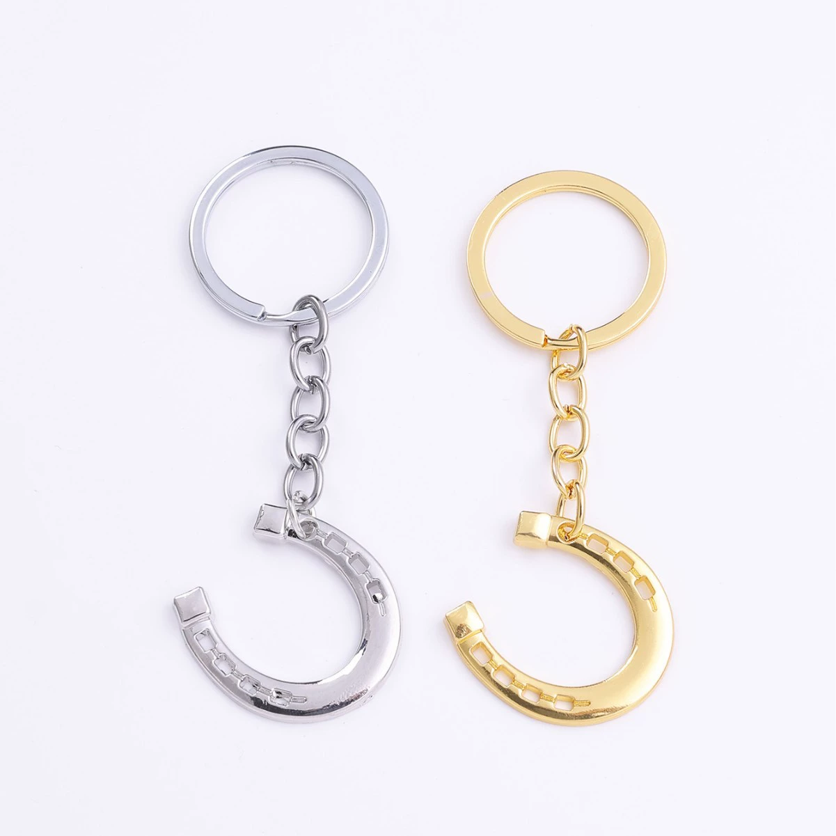 Горячая Продажа Мода Простой Счастливый Символ Подкова Металлический Брелок Творческий Небольшой Подарок Подкова Ювелирные Изделия Кулон