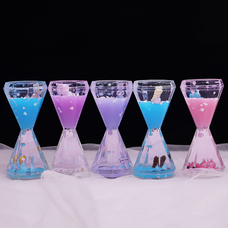 팔각형 오일 방울 [색상 랜덤]