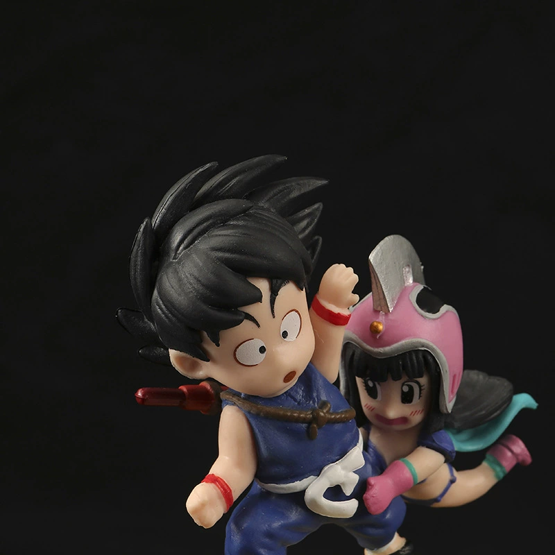 7 фигурок Dragon Ball, мультфильм, Король обезьян, Черепаха, Фея, Персик, Белый, Маленькая кукла Лин Бума, Игрушечные украшения