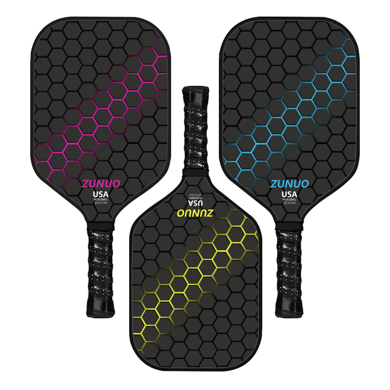 Pickleball Racket Fiberglass Complete Set Children's Pickleball Racket Adult Professional Competition Racket Pickleball